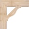 Ekena Millwork Funston Block Smooth Bracket, Douglas Fir, 5 1/2"W x 24"D x 24"H BKT06X24X24FST05SDF - alternate 4